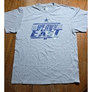 Dallas Cowboys Mens Size Large We Own The East 2016  Short Sleeve Football Shirt
